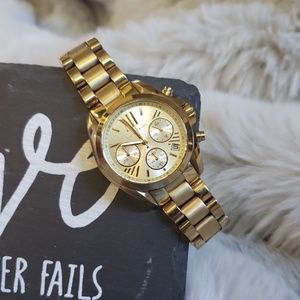 Gold Michael Kors watch